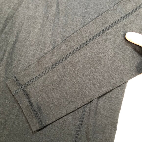 Eddie Bauer 1/4 Zip Men's M Black First Ascent Merino Wool Base Layer‎ Pullover - Picture 11 of 16